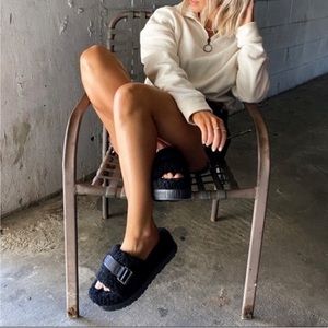 Ugg fluffita slide